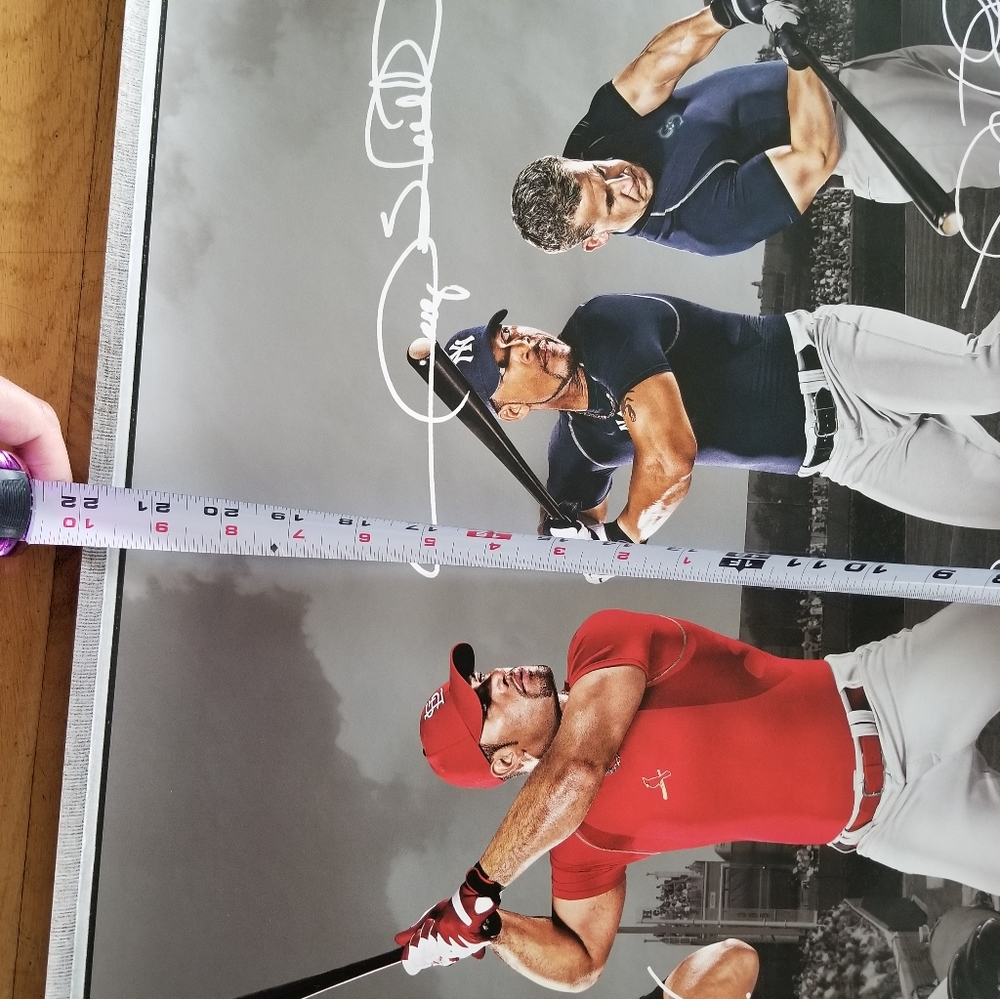 Rare Nike Pro MLB All-Stars 68" x 22" Panoramic Poster - Picture 11 of 16